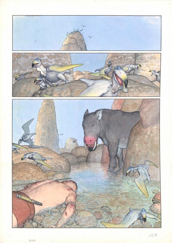 Das Pastoras - Les H&eacute;r&eacute;siarques, L'&acirc;me creuse, Planche origi