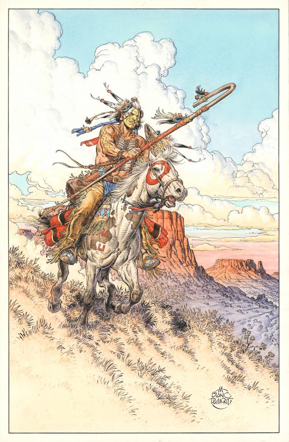 Michel Blanc-Dumont - Jonathan Cartland, Illustration origin