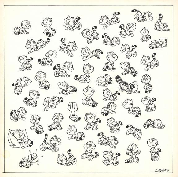 Stephan Colman - Billy the Cat, Dans la Peau d'un Chat, Illu