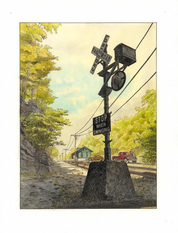 Christophe Dubois - Rockabilly, Planche originale n°01