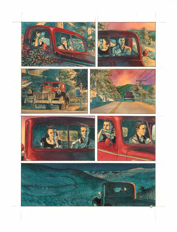 Christophe Dubois - Rockabilly, Planche originale n°35