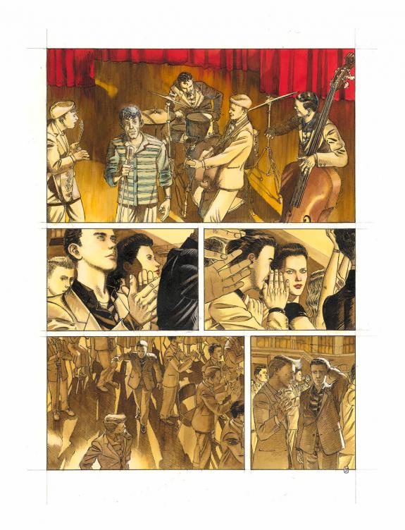 Christophe Dubois - Rockabilly, Planche originale n°39