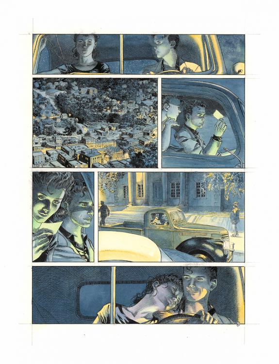 Christophe Dubois - Rockabilly, Planche originale n°43