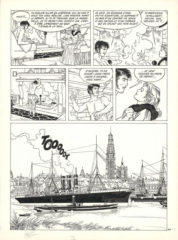 Francis Vall&egrave;s - Les Ma&icirc;tres de l'orge, Margrit, 1886, Planc