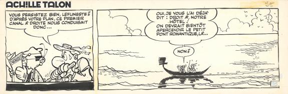 Greg & Studio Greg - Achille Talon, Strip original n&deg;95