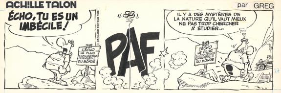 Greg & Studio Greg - Achille Talon, Strip original n&deg;27