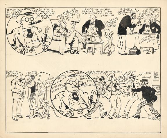 Joseph Porphyre Pinchon - Planche originale