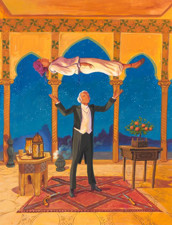 Julen Ribas - Artifices, un magicien en Algérie, Couverture 