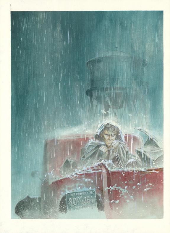 Christophe Dubois - Rockabilly, Illustration originale