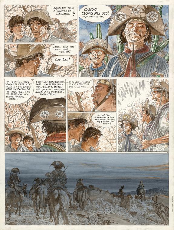 Hermann - Caatinga, Planche originale n°18