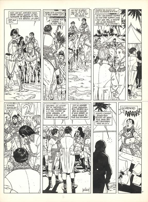 Andr&eacute; Juillard - Arno, L'?il de K&eacute;ops, Planche originale n&deg;2