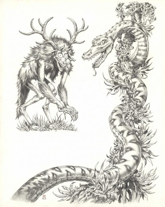 Stan Manoukian - L'Encyclop&eacute;die du Merveilleux , Les Monstre