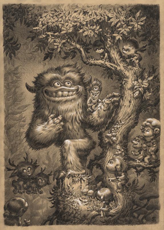 Stan Manoukian - Adolphus et Clodimir. Illustration réalisée