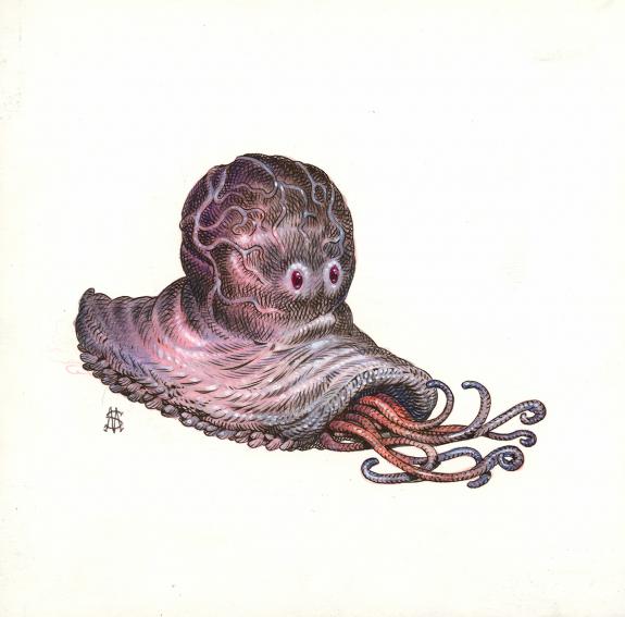 Stan Manoukian - Diary Of Inhuman Species, Illustration orig