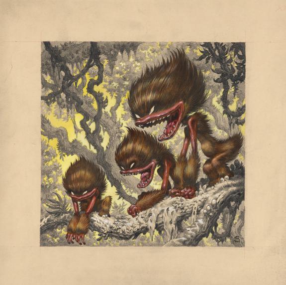 Stan Manoukian - Diary Of Inhuman Species, Illustration orig