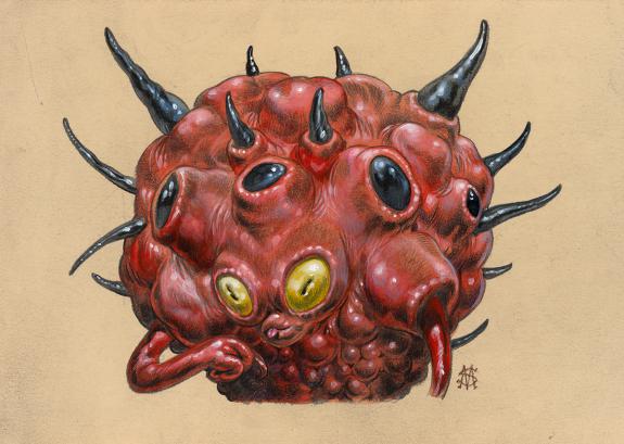 Stan Manoukian - Diary Of Inhuman Species, Illustration orig