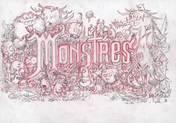 Stan Manoukian - Recherche pour une illustration pour l'expo