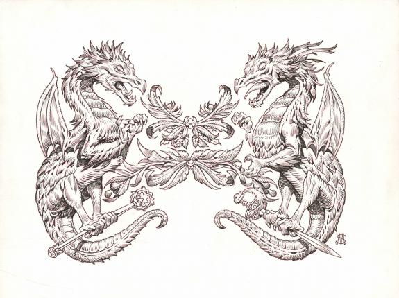 Stan Manoukian - Illustration originale, couverture d?un jeu