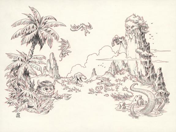 Stan Manoukian - L'Encyclop&eacute;die du Merveilleux , Les Monstre