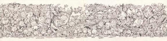 Stan Manoukian - Illustration originale, "Le Grand Coloriage