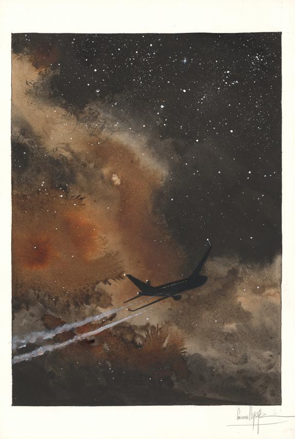 Emmanuel Lepage - Au pied des &eacute;toiles, Planche originale