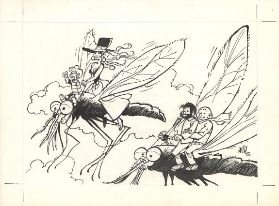 Will - Isabelle, Illustration originale pour un tirage limit