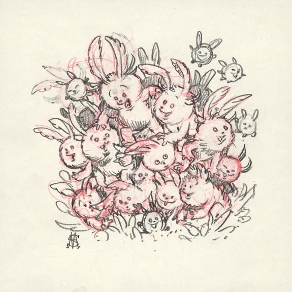 Stan Manoukian - Crayonné original