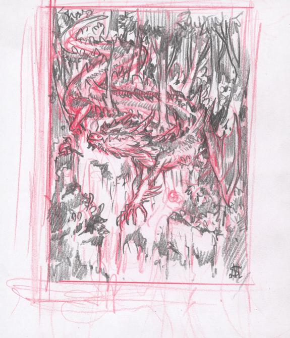 Stan Manoukian - Crayonné original