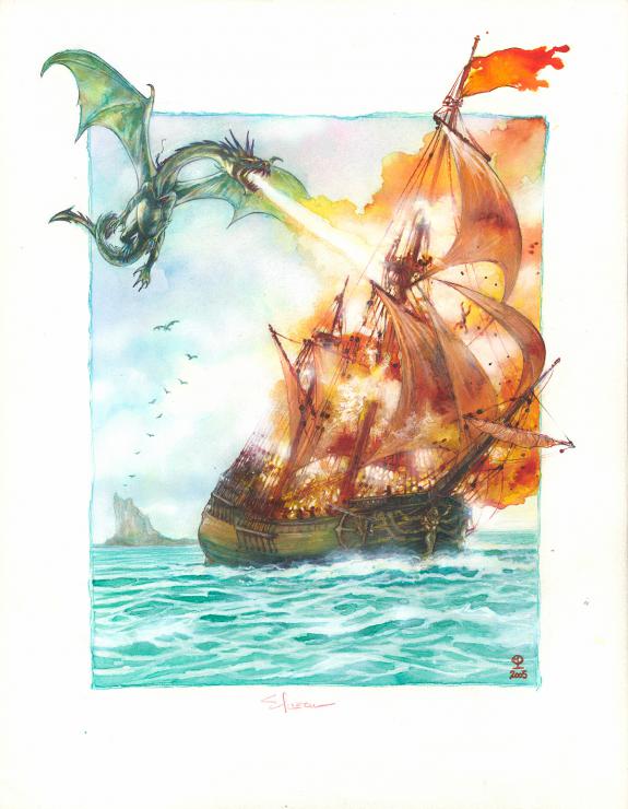 Eric Puech - Illustration originale