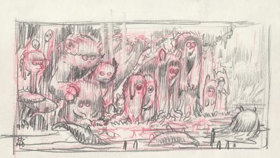 Stan Manoukian - Recherche pr&eacute;paratoire de l'Illustration or