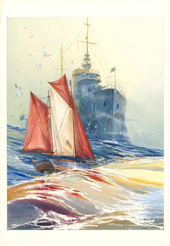 Emmanuel Lepage - Le Commandant Charcot et le cuivrasse, Ill