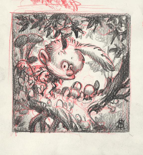 Stan Manoukian - Illustration originale, hommage &agrave; Titeuf