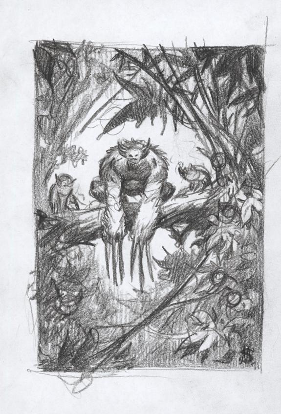 Stan Manoukian - Illustration originale, hommage &agrave; Wolverine