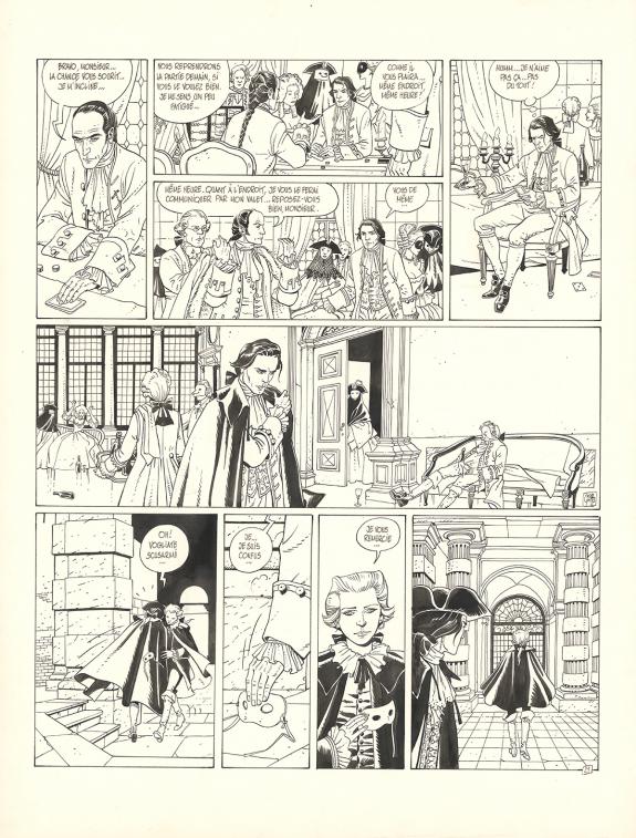 Griffo - Giacomo C., Planche originale n&deg;21