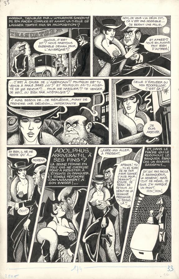 Georges Pichard - planche originale n&deg;33