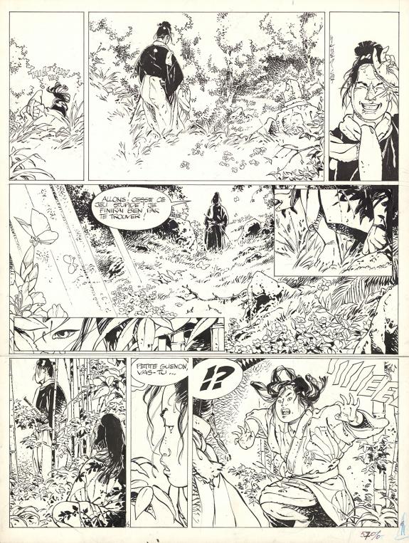 Marc Michetz - Kogaratsu, Planche originale n&deg;6