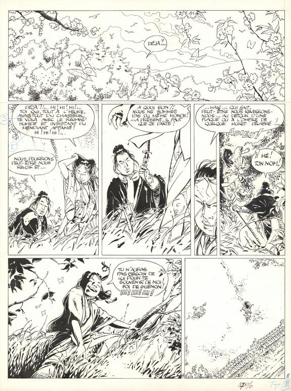 Marc Michetz - Kogaratsu, Planche originale n&deg;8