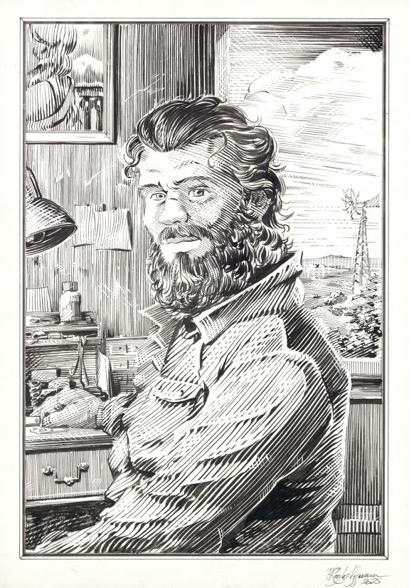 Patrice R&eacute;glat-Vizzavona - OFF, Illustration originale, ouve