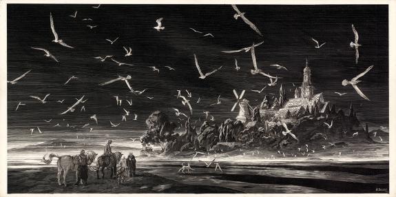 Nicolas Delort - Illustration intitul&eacute;e A Feast for Crows VI