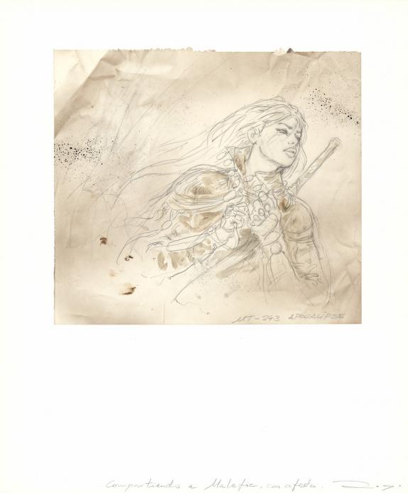 Luis Royo - Illustration originale