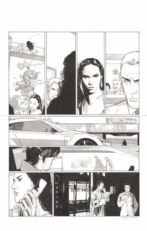 Bernard Vrancken - I.R.$., L'Or de Yamashita, Planche origin