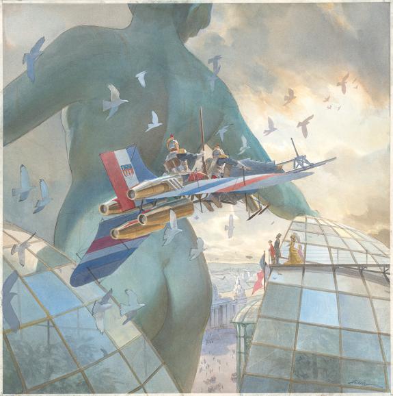 Alex Alice - Le Château des étoiles, L'Univers en 1875, Illu