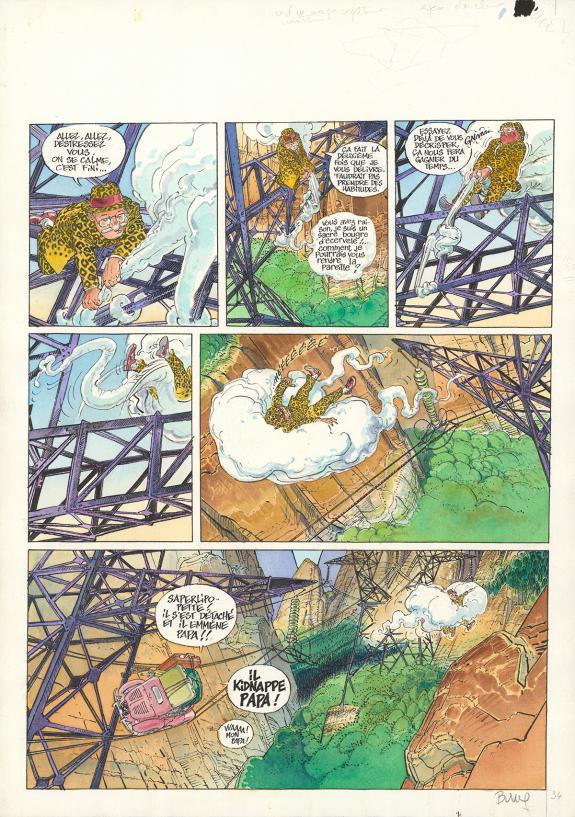 Fran&ccedil;ois Boucq - Les Aventures de J&eacute;r&ocirc;me Moucherot, Le P&eacute;ril