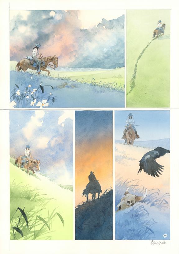 Patrick Prugne - Cheyenne, Planche originale n&deg;16