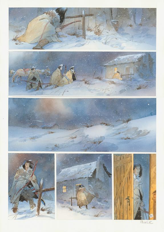Patrick Prugne - Cheyenne, Planche originale n&deg;36