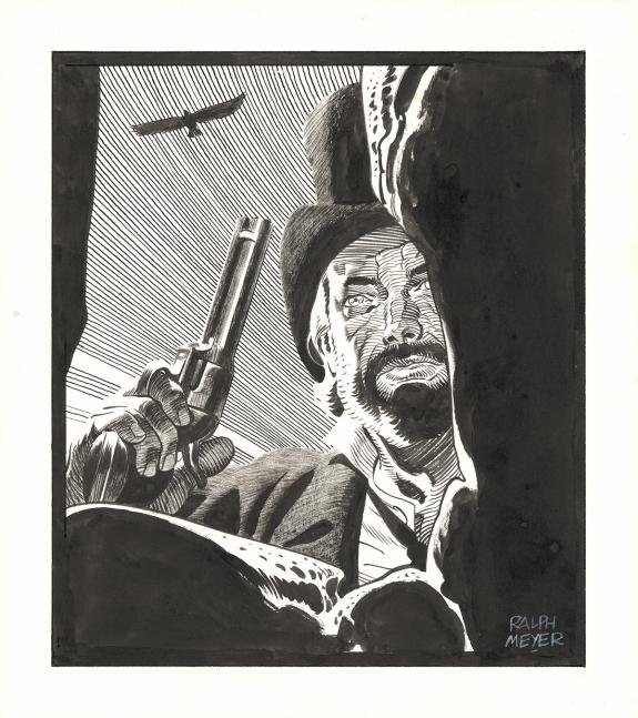 Ralph Meyer - Undertaker, Illustration originale in&eacute;dite