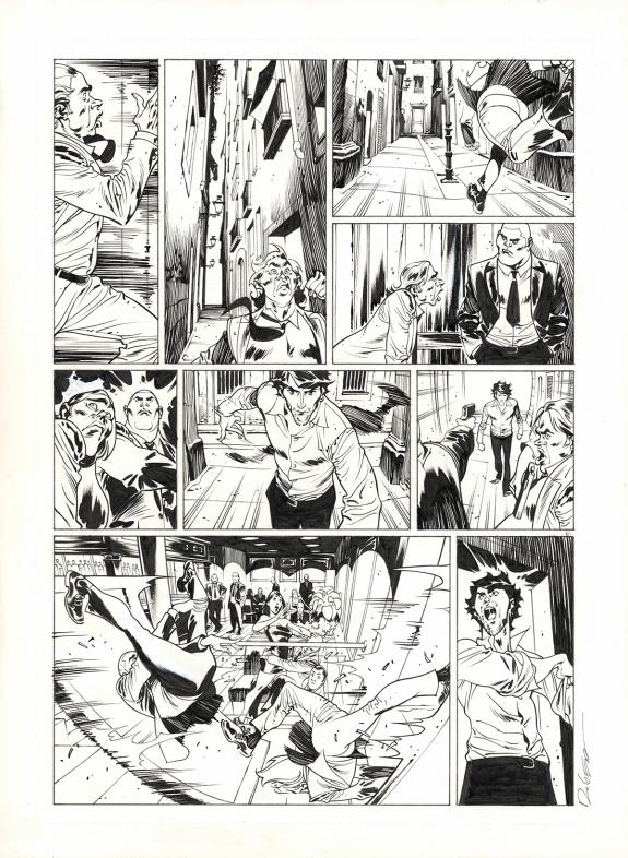 Roger - Jazz Maynard, Sans espoir, Planche originale n&deg;37
