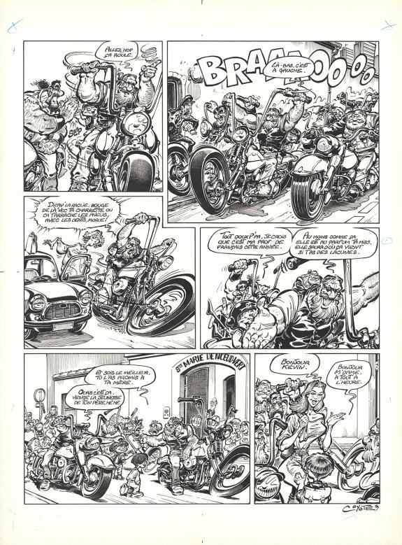 Coyote - Litteul K&eacute;vin, Litteul K&eacute;vin, Planche originale n&deg;0
