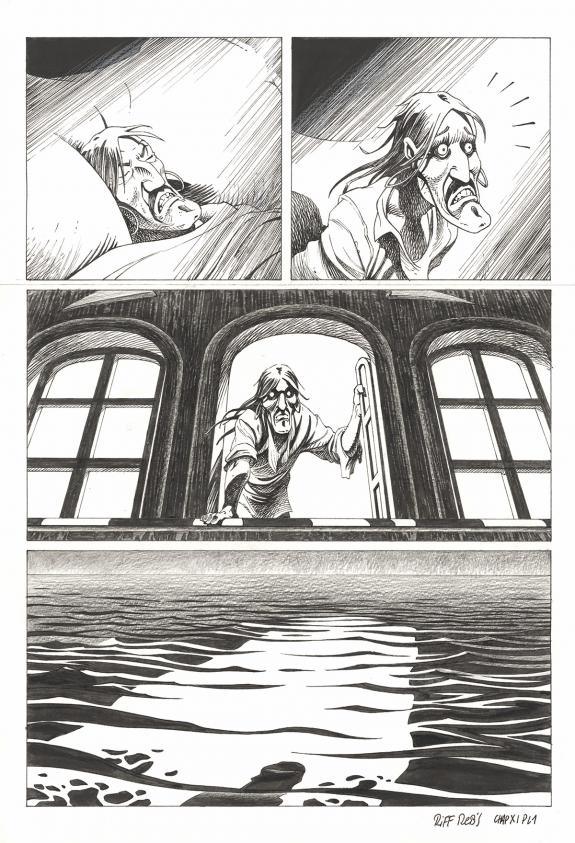 Riff Reb's - Kernok le pirate, Chapitre XI, planche original