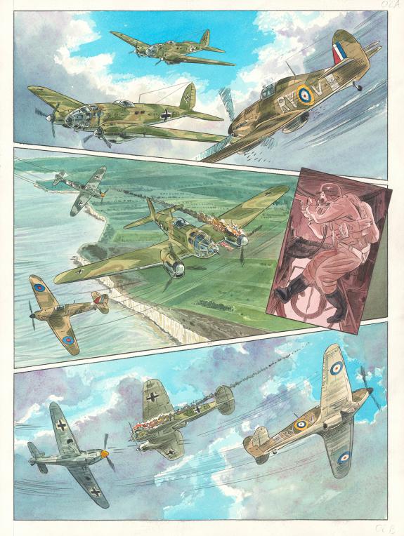 Warnauts et Raives - Ciel d'orages, London burning, Planche 